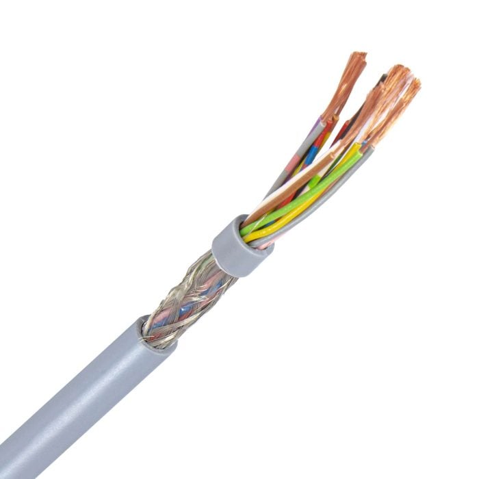 LiYCY kabel 16X0,34 mm2 grijs (Eca) (Ring 100 mtr) - Afbeelding 1