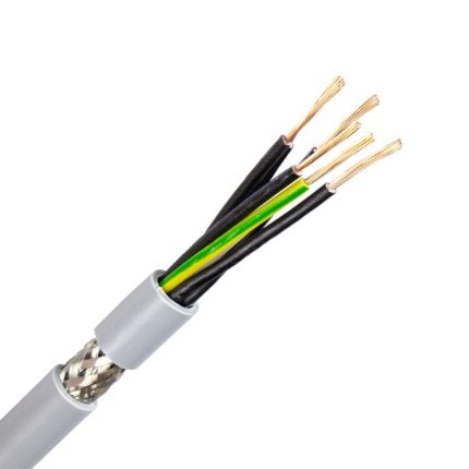 Helukabel F-CY-JZ kabel 6G0,5 mm2 grijs (Haspel 500 mtr)