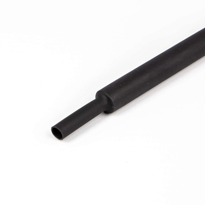 Krimpkous dikwandig 65/19 mm zwart met lijm (Lengte 1,22 mtr) - Afbeelding 1