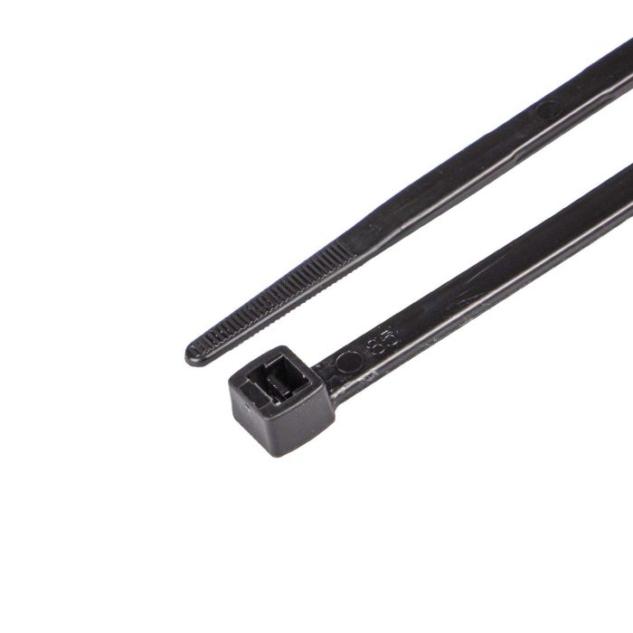 Bundelband 360X7,6 mm zwart (Zak 100 stuks) - Afbeelding 1