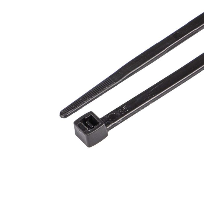 Bundelband 250X3,6 mm zwart (Zak 100 stuks) - Afbeelding 1