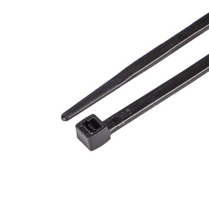 Bundelband 250X7,6 mm zwart (Zak 100 stuks)