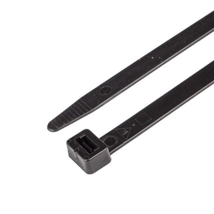 Bundelband 750X7,6 mm zwart (Zak 100 stuks)