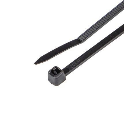 Bundelband 430X4,8 mm zwart (Zak 100 stuks)