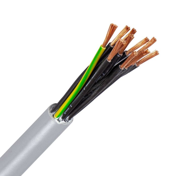HMH-JZ kabel 12G2,5 mm2 grijs (Cca) (Ring 100 mtr) - Afbeelding 1