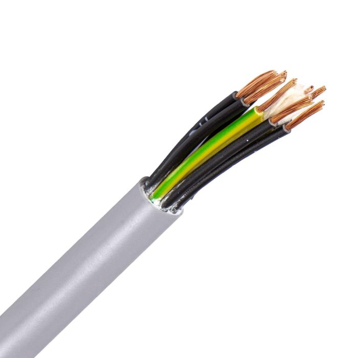 YSLY-JZ 9G1,0 mm2 grijs (Eca) (Haspel 500 mtr) - Afbeelding 1