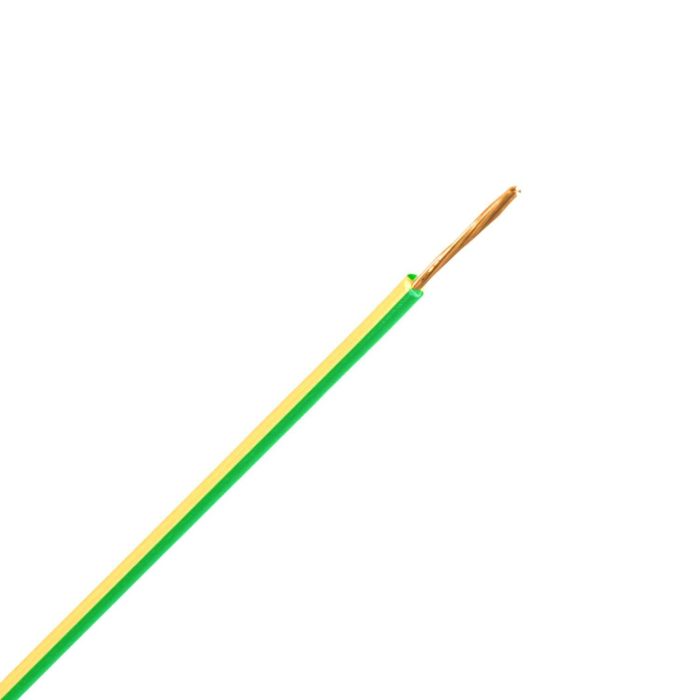 FLRY-B snoer 2,5 mm2 geel/groen (Haspel 400 mtr) - Afbeelding 1