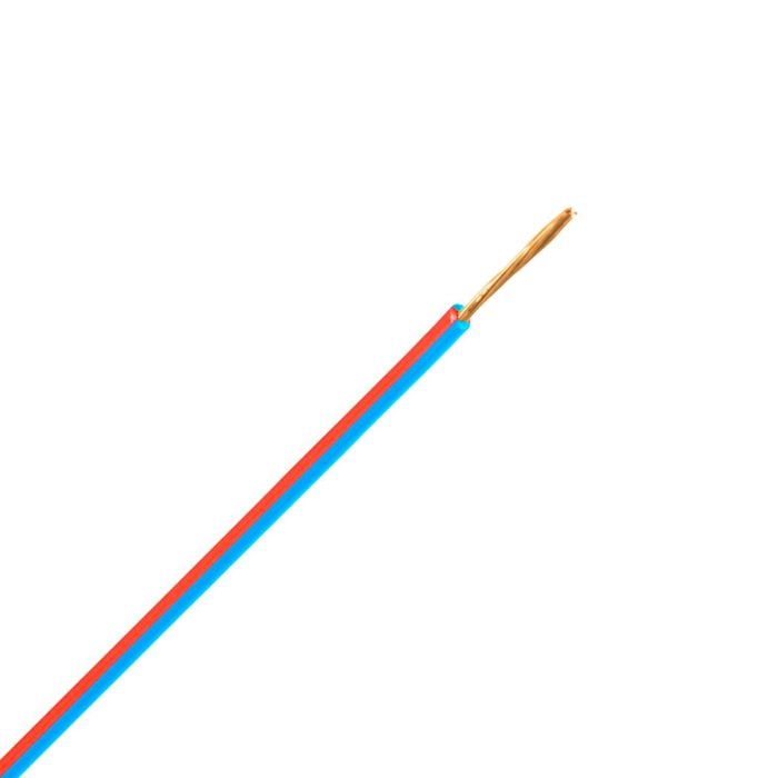 FLRY-B snoer 2,5 mm2 blauw/rood (Ring 500 mtr) - Afbeelding 1