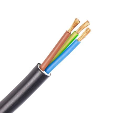 RV-K kabel 3G16,0 mm2 zwart (Eca) (Haspel 100 mtr)