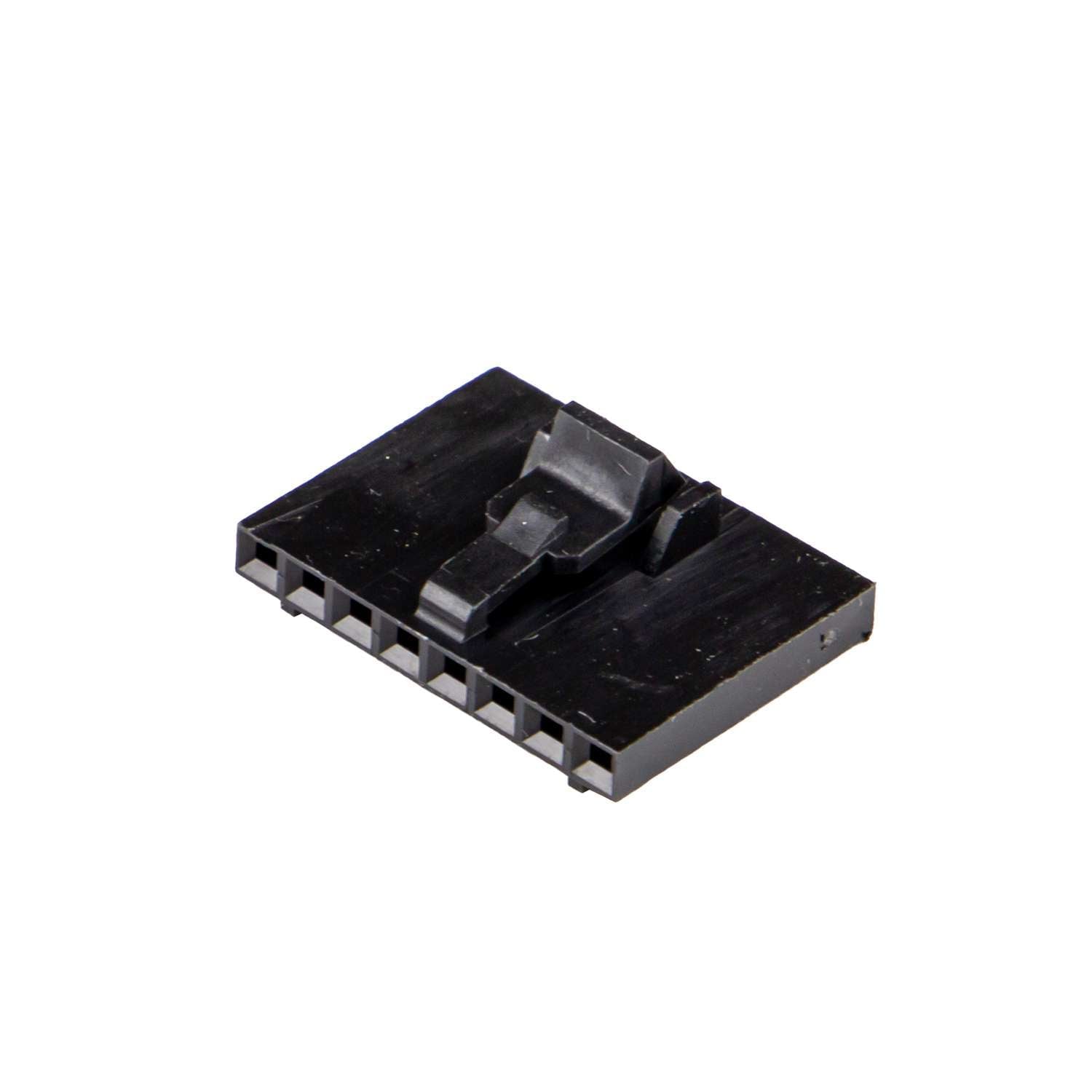 104257-7 TE MTE 8P receptacle behuizing single row latch .100 (Zak 500 stuks)