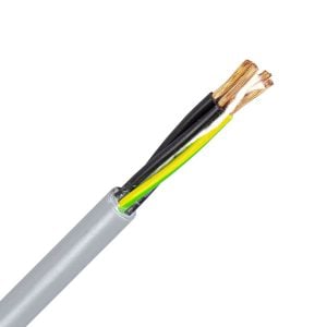 HSLH-JZ kabel 4G0,5 mm2 grijs (Cca) (Ring 100 mtr)