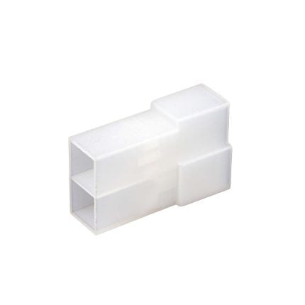 Connector 2T polig voor man contact 6,3 mm (Zak 500 stuks)