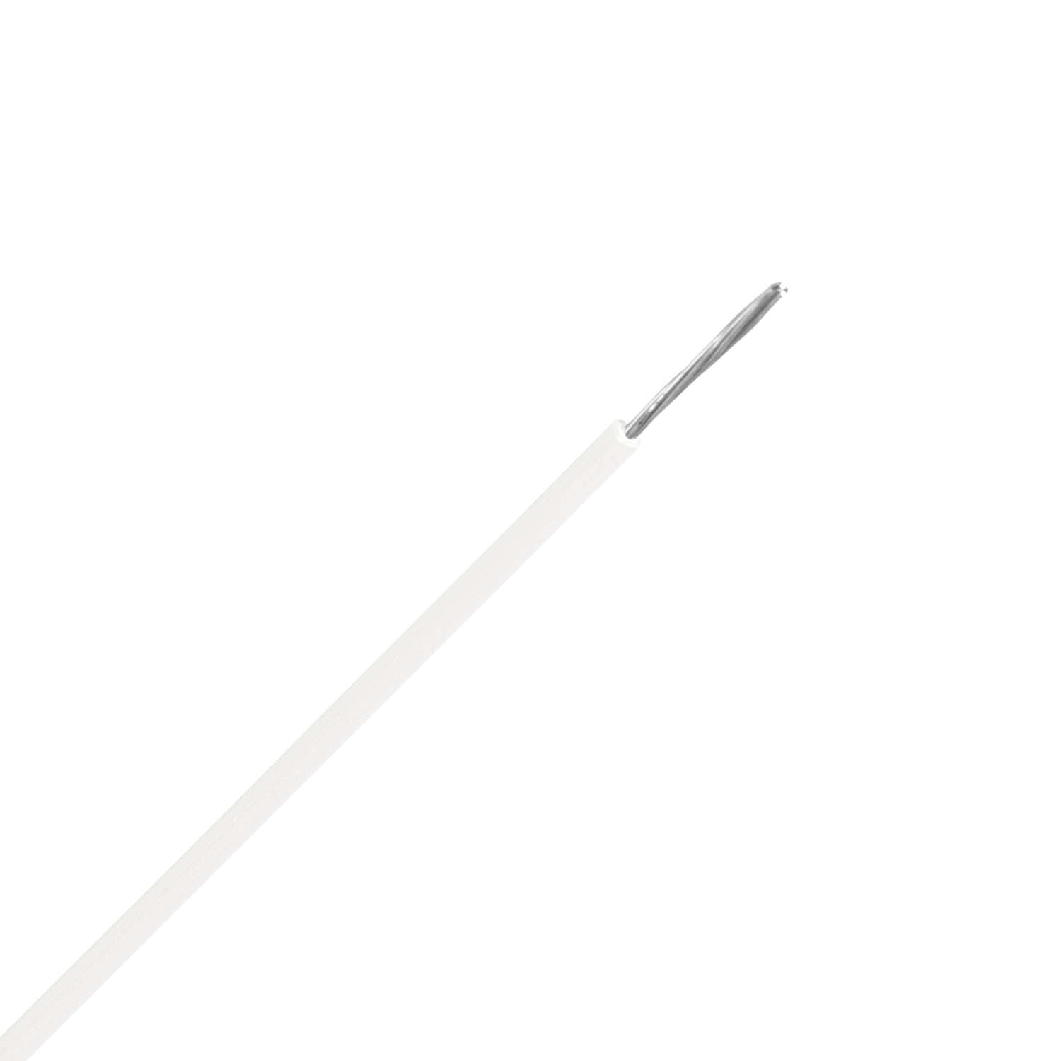 1193.0018H UL1061 snoer vertind 18 AWG wit (Haspel 305 mtr)