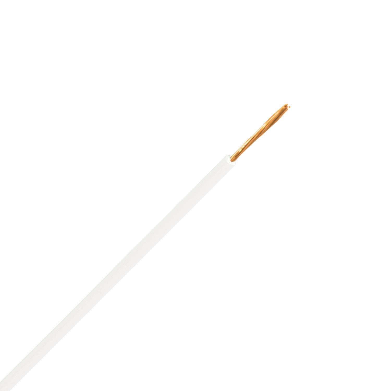 1001.0005D VDS snoer (H07V-K) 2,5 mm2 wit (Eca) (Doosje 100 mtr)