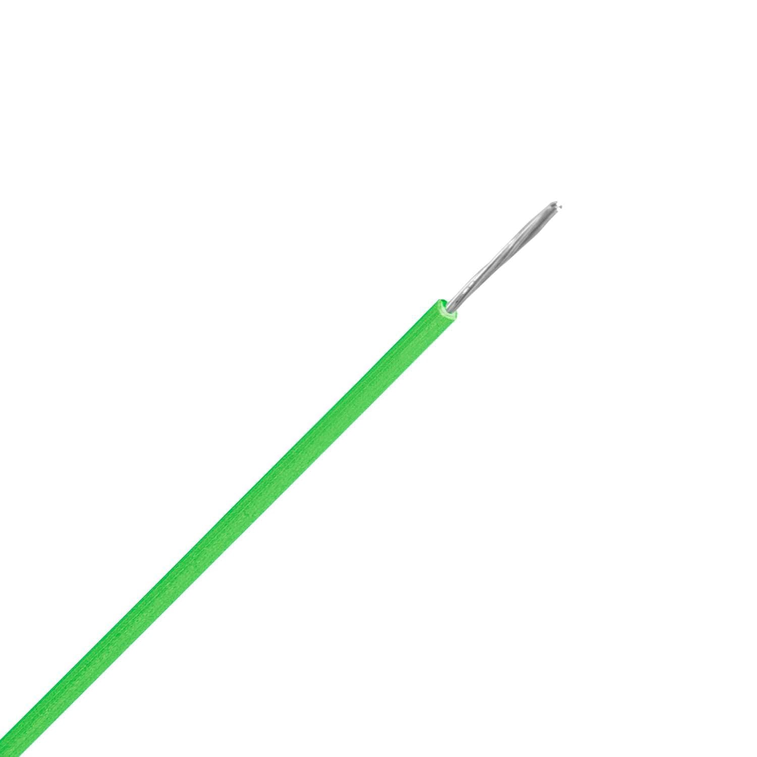 1193.0218H UL1061 snoer vertind 18 AWG groen (Haspel 305 mtr)