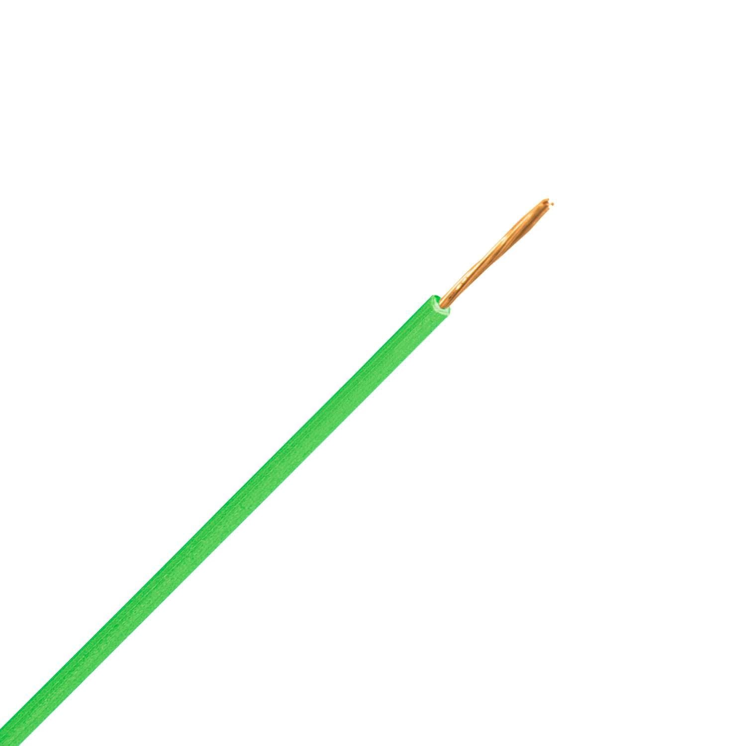 1001.0204D VDS snoer (H07V-K) 1,5 mm2 groen (Eca) (Doosje 100 mtr)