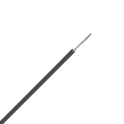 UL1061 snoer vertind 26 AWG zwart (Haspel 1525 mtr)