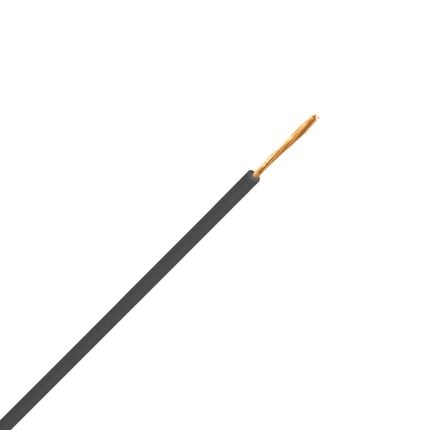 Tri-Rated snoer 2,5 mm2 zwart (Eca) (Tonnetje 800 mtr)