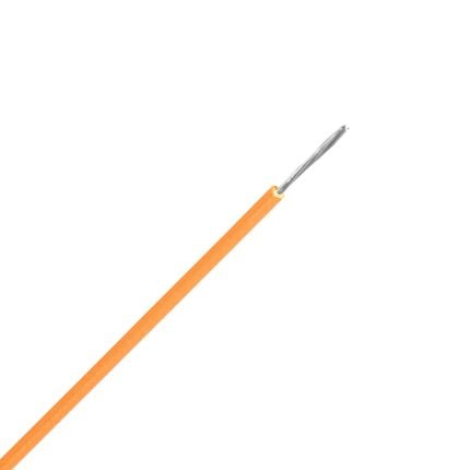 LiY vertind snoer 0,14 mm2 oranje (Haspel 1000 mtr)