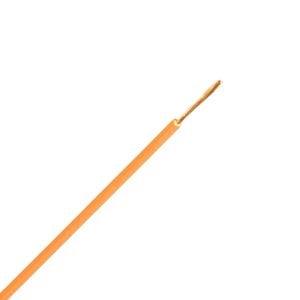 ZDS snoer (H05Z-K) 0,75 mm2 oranje (Eca) (Haspel 100 mtr)