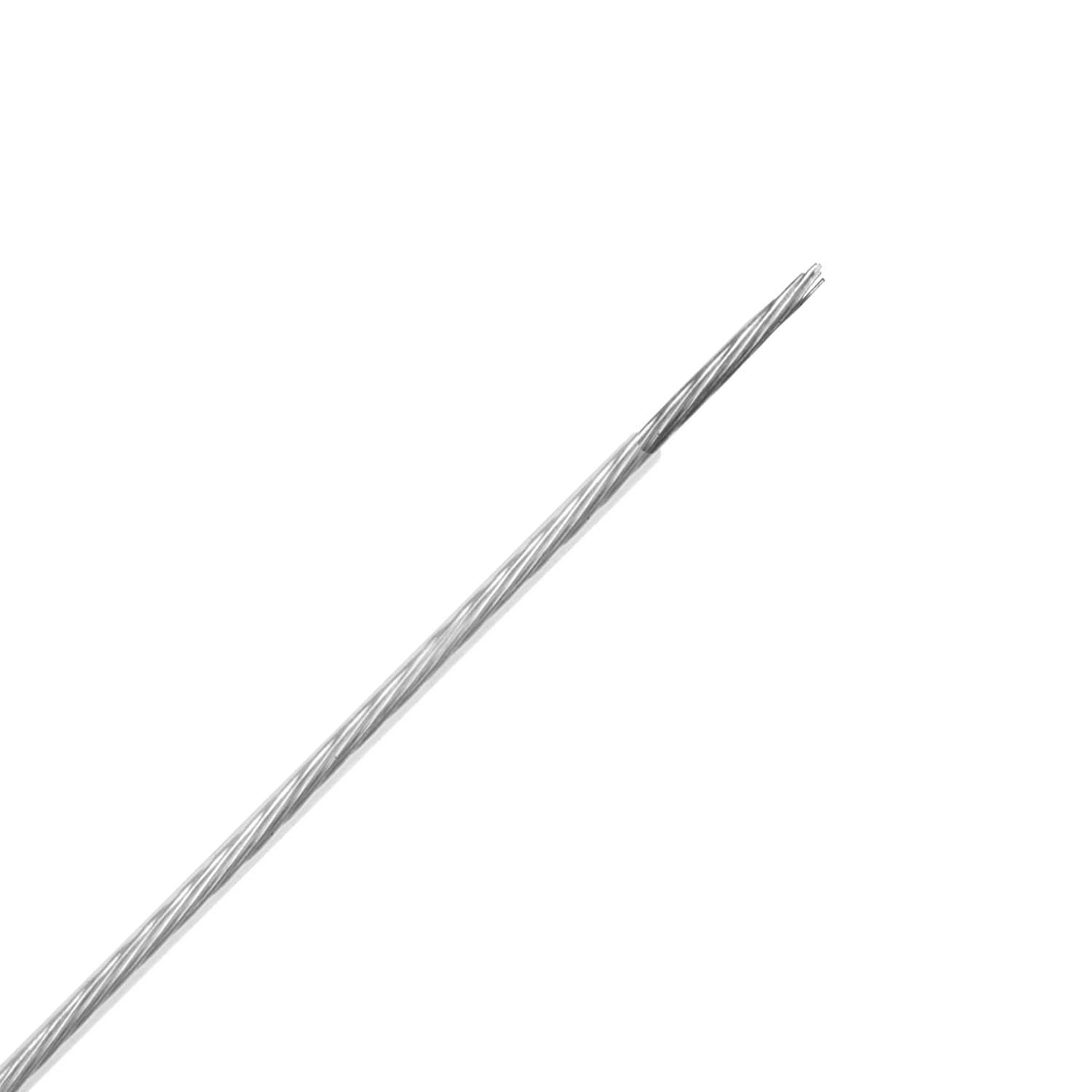 1001.1204D VDS snoer (H07V-K) 1,5 mm2 transparant (Eca) (Doosje 100 mtr)