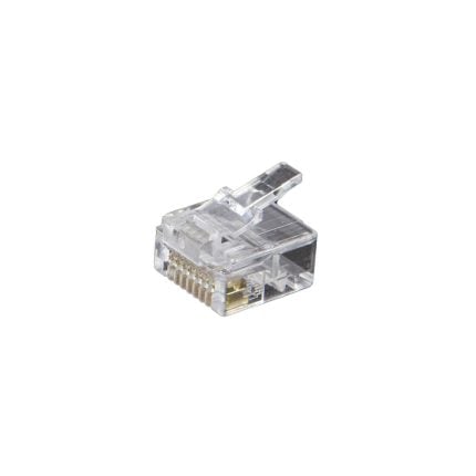 Modulair connector short body RJ45 8p (Zak 100 stuks)