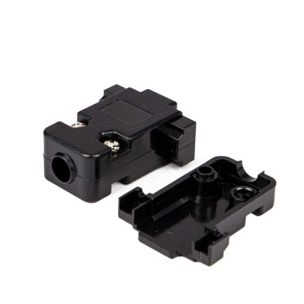 D-sub bekapping 9P zwart (Zak 50 stuks)