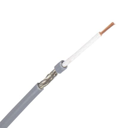 LiYCY kabel 1X0,75 mm2 grijs (Eca) (Ring 100 mtr)