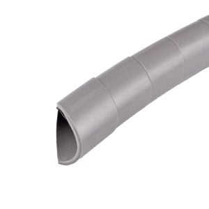 Spiraalslang 12X10,0 mm grijs (Zak 25 mtr)