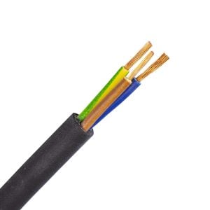 H07RN-F (Neopreen) kabel 3G2,5 mm2 zwart (Eca) (Ring 100 mtr)