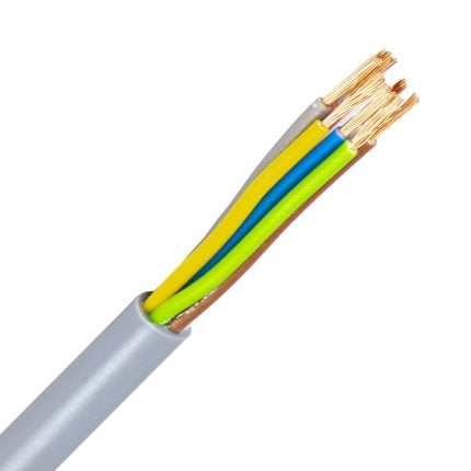 LiYY kabel 7X0,5 mm2 grijs (Eca) (Haspel 1000 mtr)