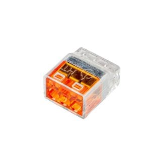 HelaCon lasklem 3P 0,5-2,5 mm2 oranje (Doosje 100 stuks)