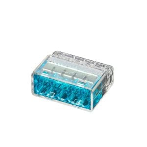 HelaCon lasklem 5P 0,5-2,5 mm2 blauw (Doosje 50 stuks)