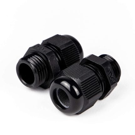 Wartel M12X1,5 mm zwart (Zak 100 stuks)