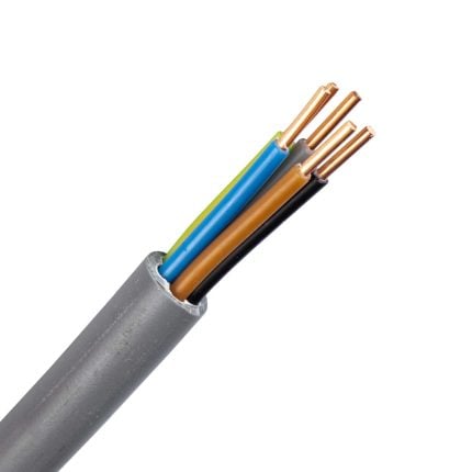 XMvK-G kabel 5G1,5 mm2 grijs (Eca) (Haspel 500 mtr)
