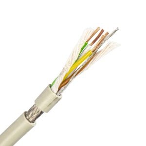 LiYCY twisted pair kabel 2X2X0,34 mm2 grijs (Ring 100 mtr)