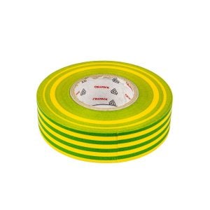 PVC isolatietape 19X0,15 mm geel/groen (Rol 1 stuks)
