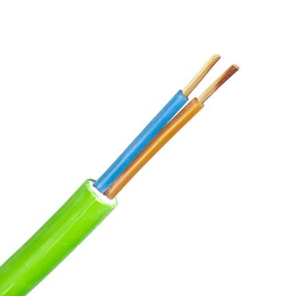 RZ1-K kabel 2X10,0 mm2 groen (B2ca-s1ad1a1) (Haspel 100 mtr)