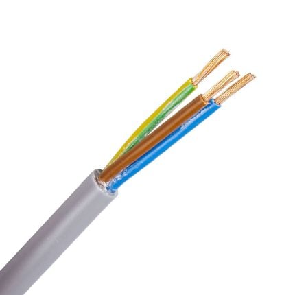 FLEX-JB kabel (YSLY-JB) 3G1,0 mm2 grijs (Eca) (Ring 100 mtr)