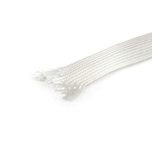 Glaskous -60 T/M +450 graden 2,0 mm wit (Rol 200 mtr)