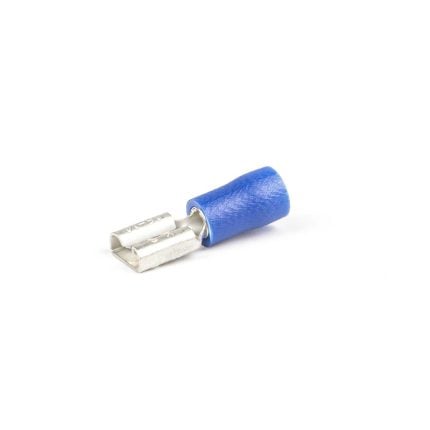 Vlakstekerhuls 2,8X0,8 mm blauw (Zak 1000 stuks)
