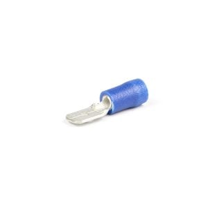 Vlaksteker 4,8X0,5 mm blauw (Zak 1000 stuks)