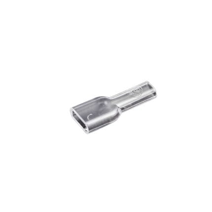Isolatiehoes flexibel PVC 6,3 mm naturel (500 stuks)
