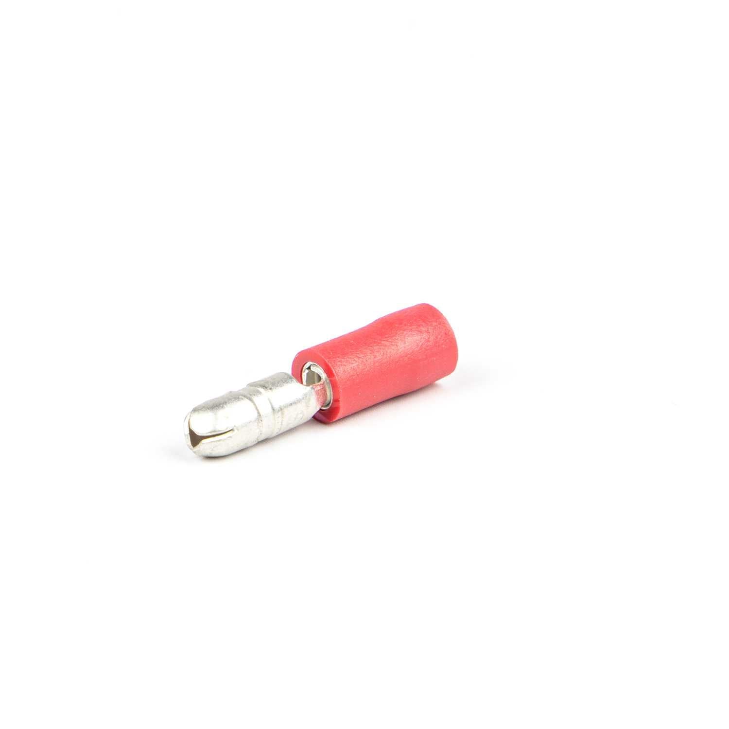 20.07400 Rondsteker 4 mm rood (Zak 1000 stuks)