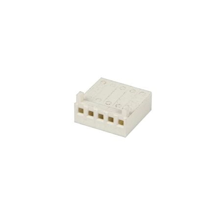 Molex KK connector 5P, pitch: 2,54 mm met locking ramp en polarisatie (Zak 1000 stuks)