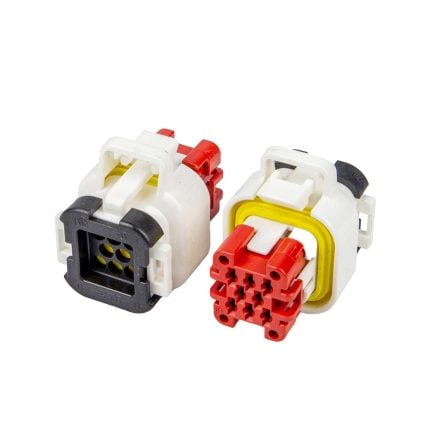 AMPSEAL connector socket behuizing assembly SLD sealed COD 2 8P wit (64 stuks)