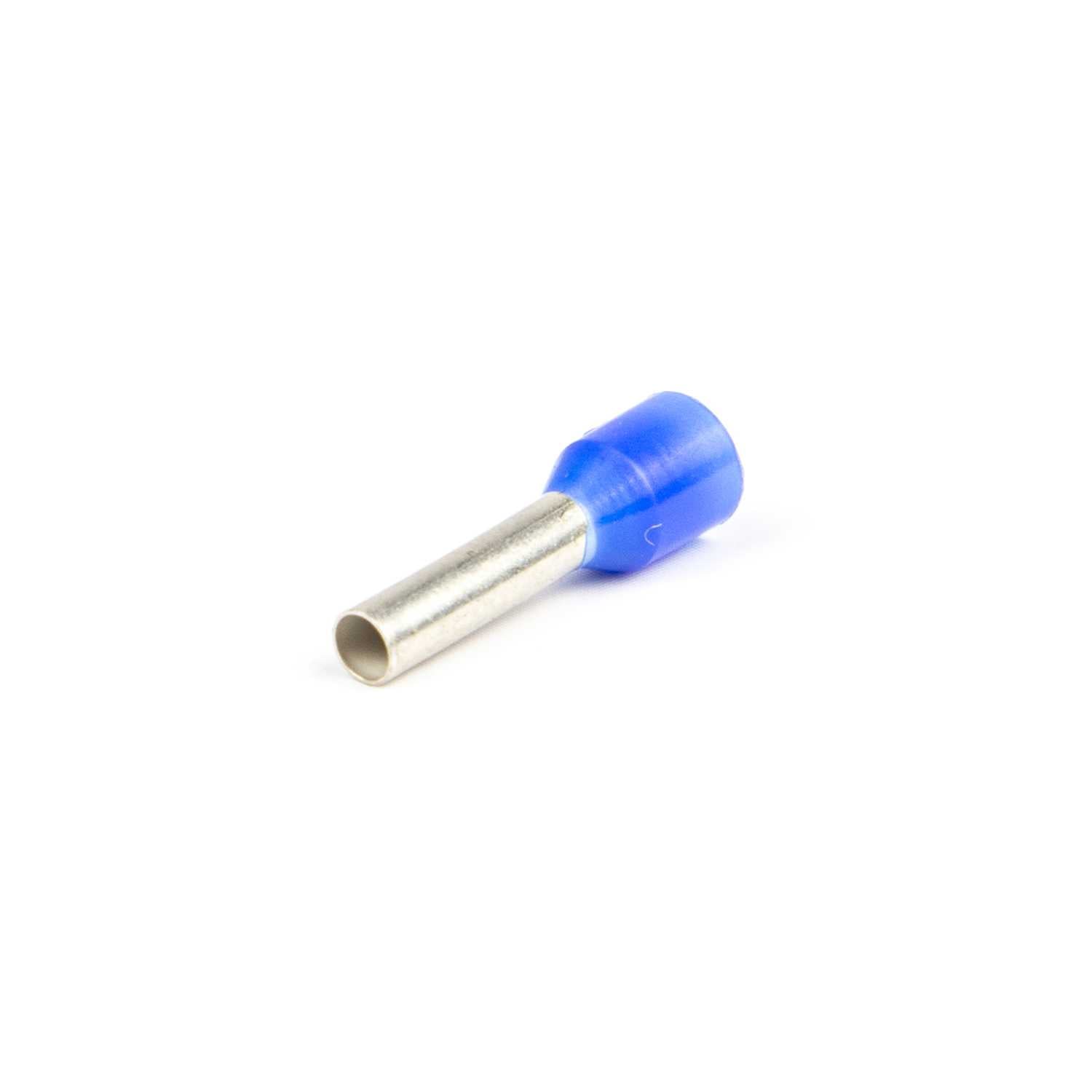 11.50025-D/T Adereindhuls geïsoleerd 50X25 mm blauw (Zakje 50 stuks)