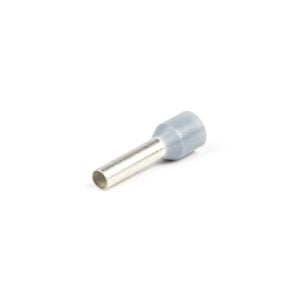 Adereindhuls geïsoleerd 0,14X6 mm grijs (Zakje 500 stuks)