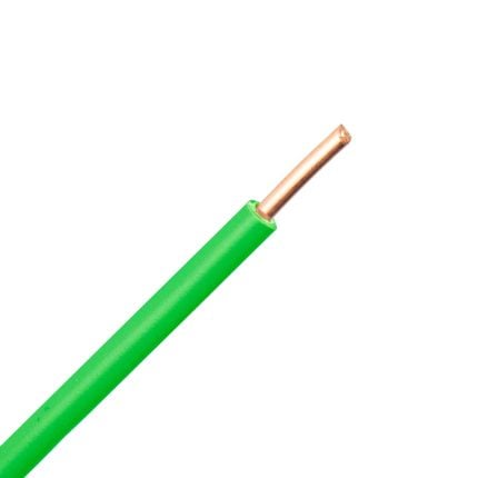 VMD draad (H05V-U) 0,75 mm2 groen (Eca) (Doosje 100 mtr)