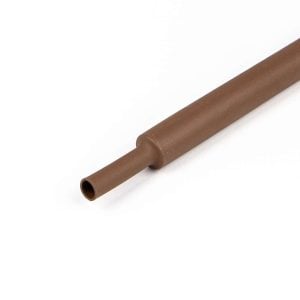 Krimpkous NF 2:1 12,7/6,4 mm bruin (Rol 100 mtr)